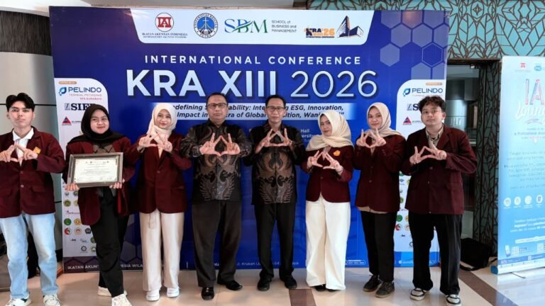 Enam Mahasiswa S1 Akuntansi UBS PPNI Lolos Blind Paper Review dan Presentasikan Karya Ilmiah di International Conference KRA XIII 2026